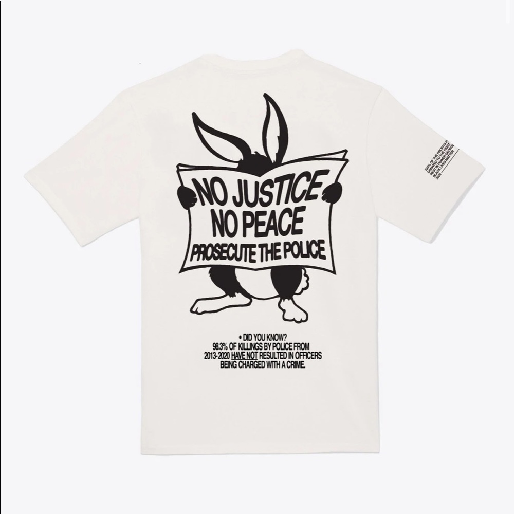 Chnge 100% cotton over sized t shirt